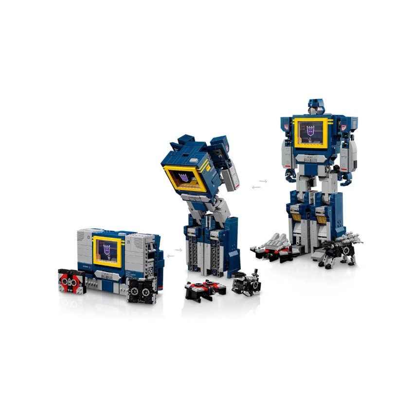 LEGO 10358 Transformers：音波 Soundwave 樂高 Icons