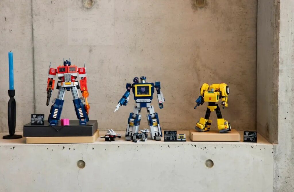 lego 10358 transformers：音波 soundwave 樂高 icons