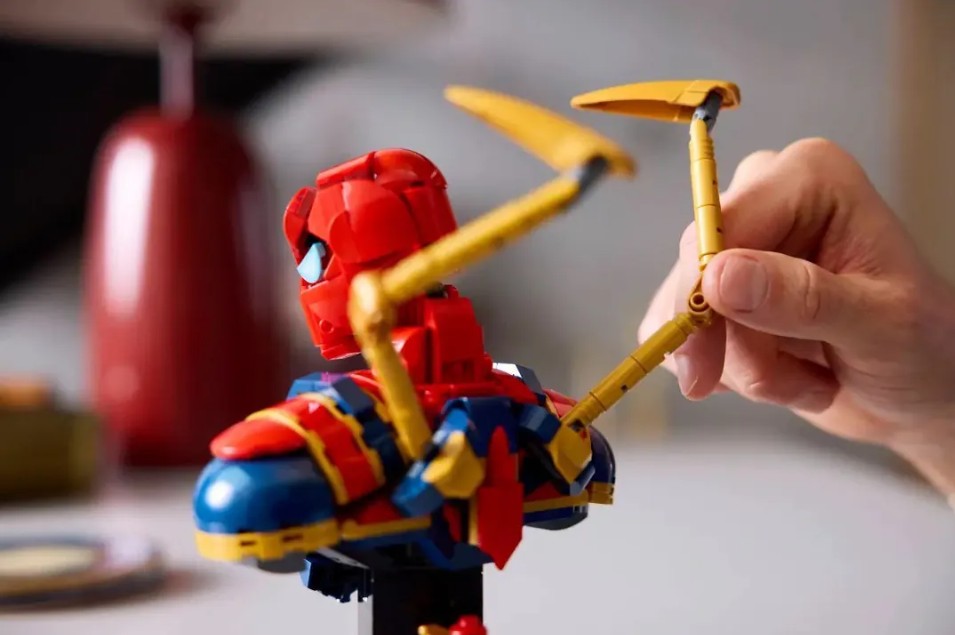 lego 76326 鋼鐵蜘蛛人半身像 樂高®super hero