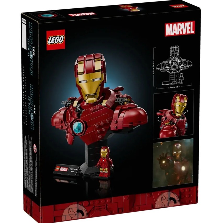 LEGO 76327 鋼鐵人 MK4 半身像 樂高®Super Hero