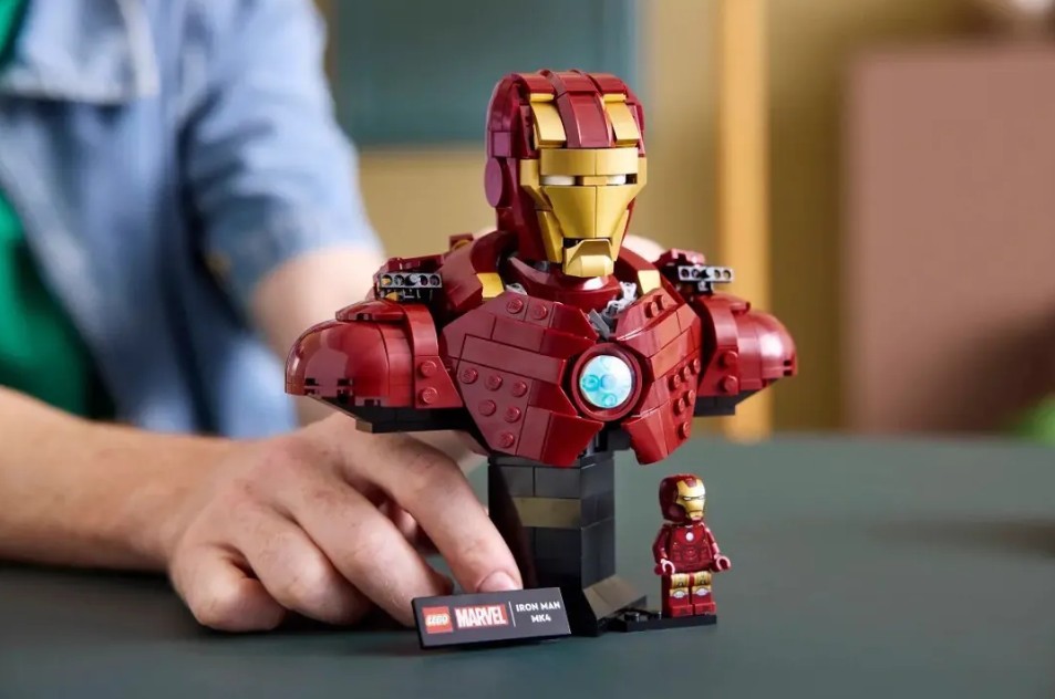 lego 76327 鋼鐵人 mk4 半身像 樂高®super hero