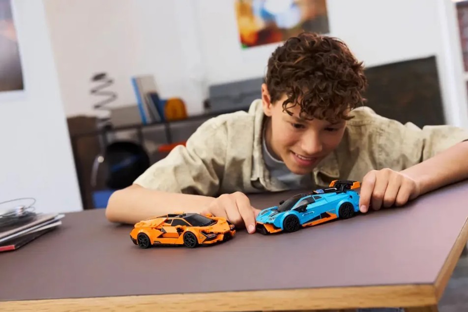 lego 77238 藍寶堅尼 lamborghini revuelto & huracán sto 樂高® speed champion