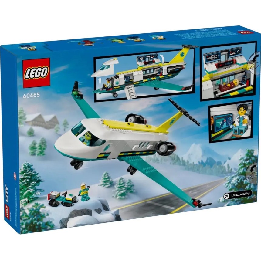 LEGO 60465 緊急救護飛機 樂高® CITY